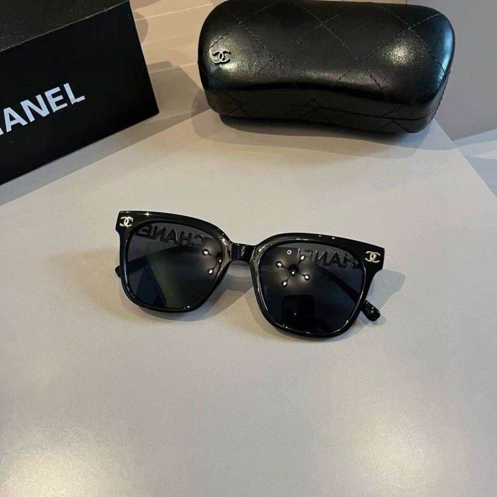 Chanel Black Square Sunglasses